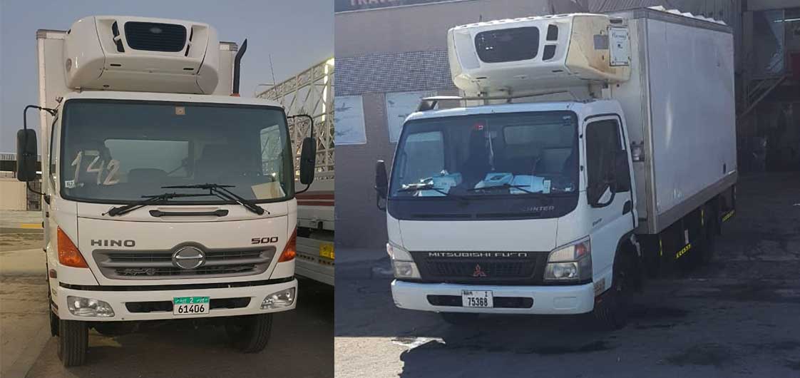 Frozen Truck Rental in Abu Dhabi